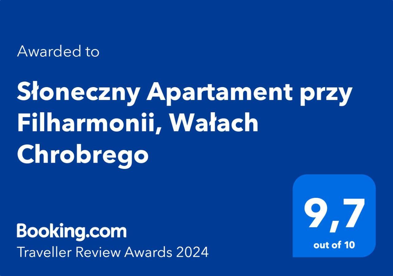 Sloneczny Apartament Przy Filharmonii, Walach Chrobrego Lägenhet Szczecin Exteriör bild